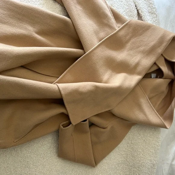 Reiss blended wool belt coat. - Picture 3 of 8